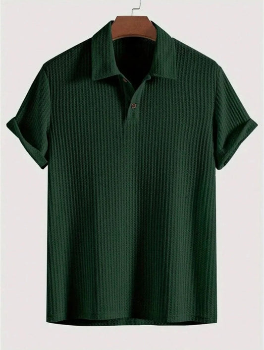 Chemise verte élégante
